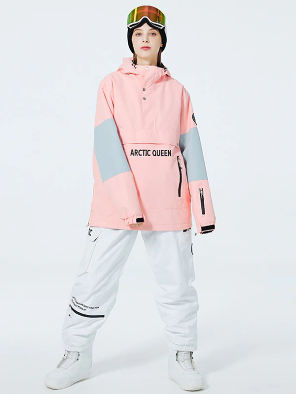 Women's SnowCrest FrostTrek Half-zip Anorak Snowsuits - Image 9