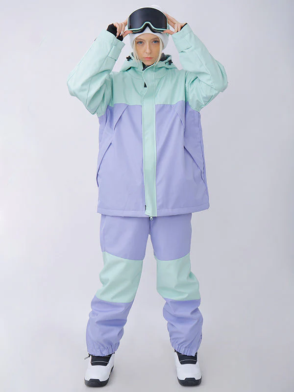 Women's Snowverb Alpine Ranger Colorblock Snow Jacket - Image 6