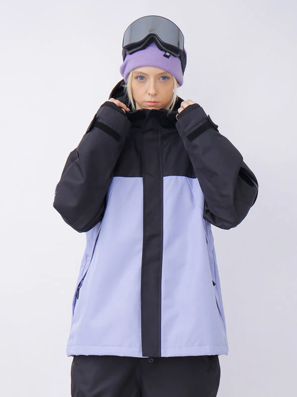 Women's Snowverb Alpine Ranger Colorblock Snow Jacket - Image 8