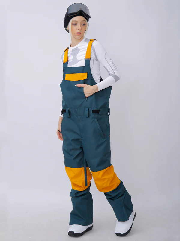 Women's Snowverb Alpine Ranger Ski Bibs Overall Snow Pants - Image 8
