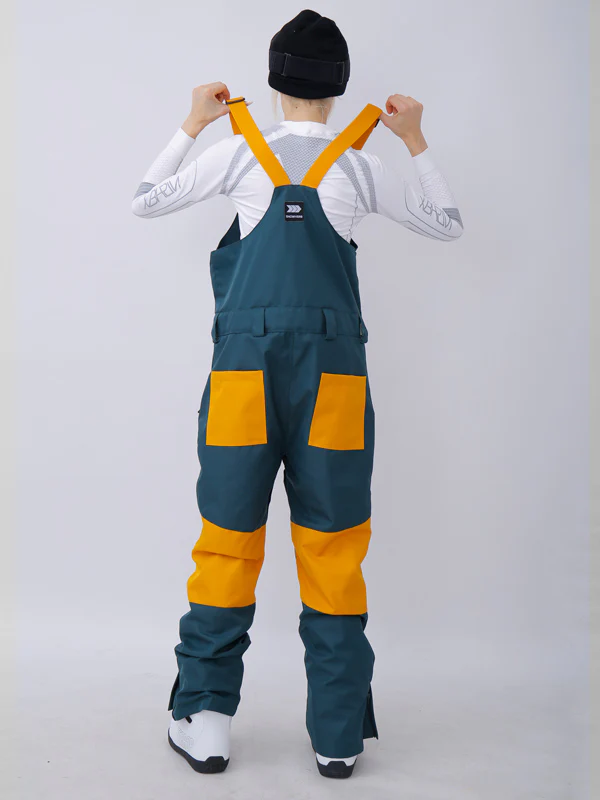 Women's Snowverb Alpine Ranger Ski Bibs Overall Snow Pants - Image 9
