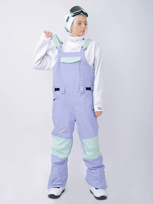 Women's Snowverb Alpine Ranger Ski Bibs Overall Snowboard Pants - Image 10