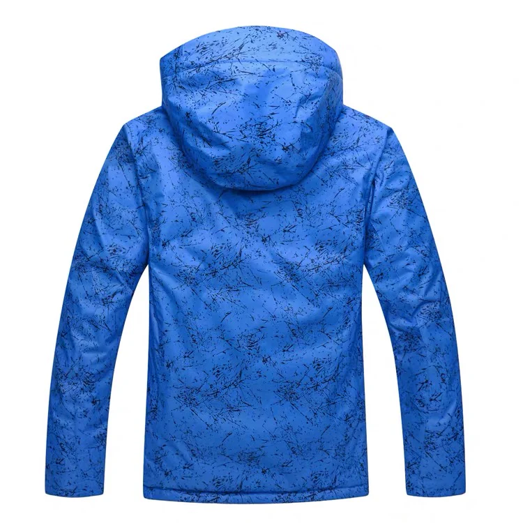 Women's Unisex Snowy Owl Mountain Ice Breaker Waterproof Hooded Ski Jacket - Image 9