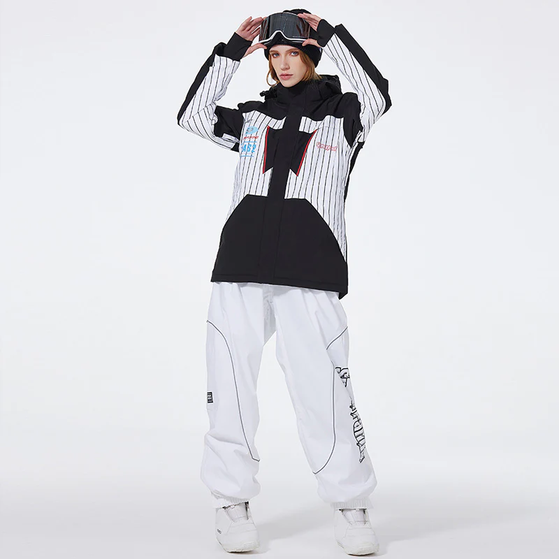 Women's SpeedPanda Mountain Unisex Alpine Avalanche Flare Expedition Snowsuit - Image 20