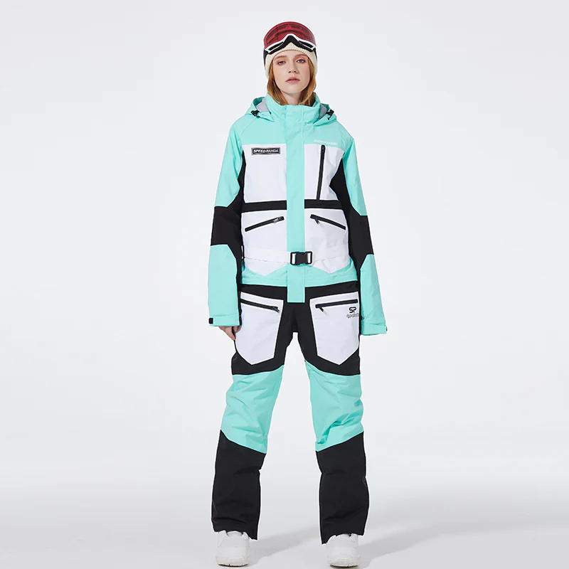 Women's SpeedPanda Mountain Unisex Alpine GlacierPro Extreme Onesie Jumpsuit - Image 10
