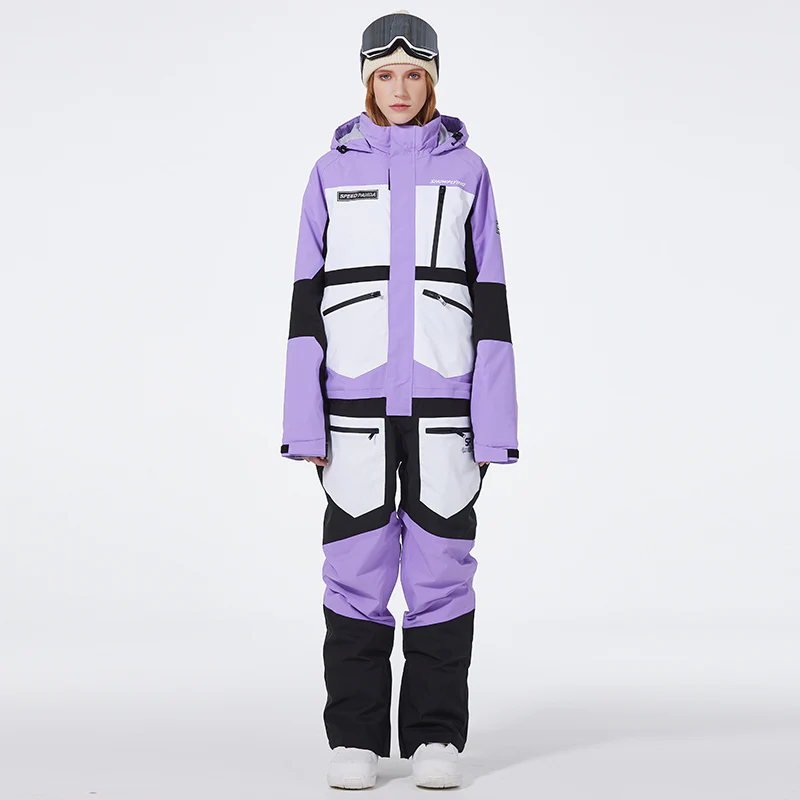 Women's SpeedPanda Mountain Unisex Alpine GlacierPro Extreme Onesie Jumpsuit - Image 2