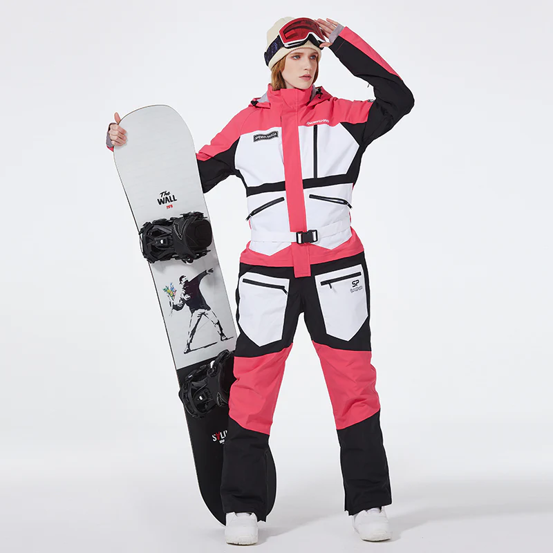 Women's SpeedPanda Mountain Unisex Alpine GlacierPro Extreme Onesie Jumpsuit - Image 8