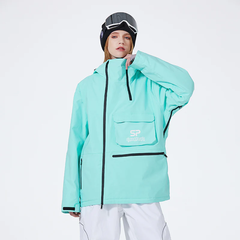 Women's SpeedPanda Mountain Unisex Alpine GlacierPro Extreme Snow Jacket - Image 10