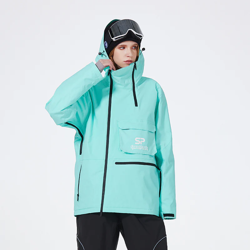 Women's SpeedPanda Mountain Unisex Alpine GlacierPro Extreme Snow Jacket - Image 11