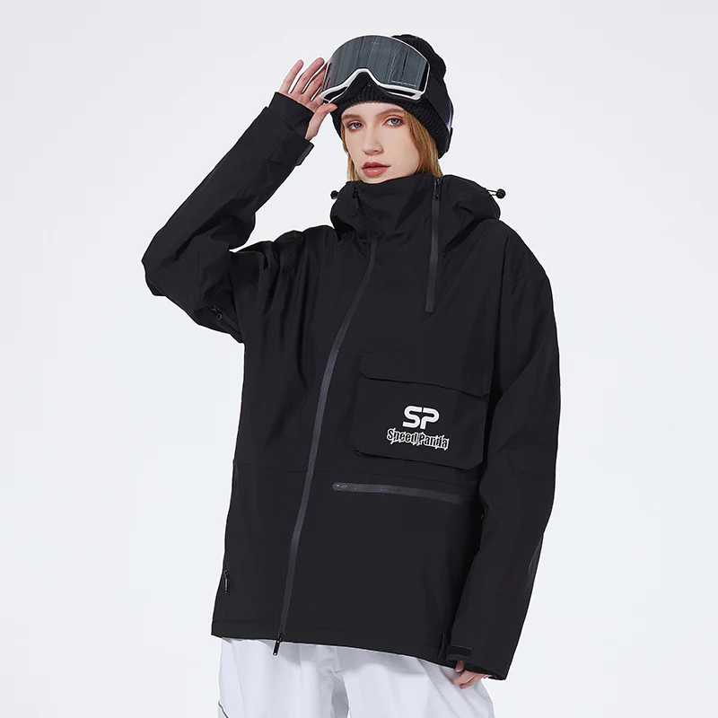 Women's SpeedPanda Mountain Unisex Alpine GlacierPro Extreme Snow Jacket - Image 2