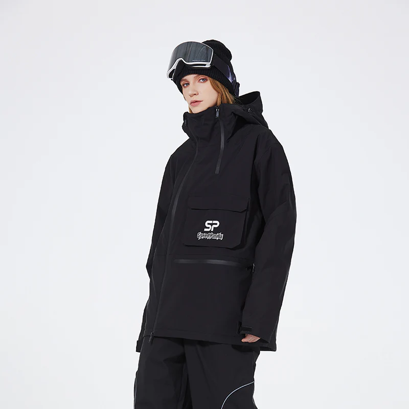 Women's SpeedPanda Mountain Unisex Alpine GlacierPro Extreme Snow Jacket - Image 3
