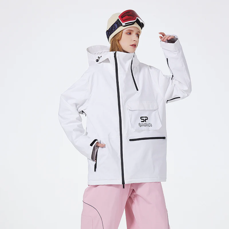 Women's SpeedPanda Mountain Unisex Alpine GlacierPro Extreme Snow Jacket - Image 9