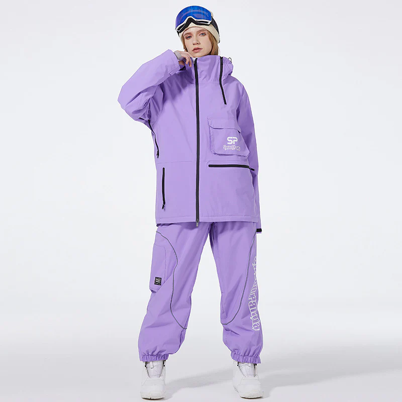 Women's SpeedPanda Mountain Unisex Alpine GlacierPro Extreme Snowsuit - Image 7