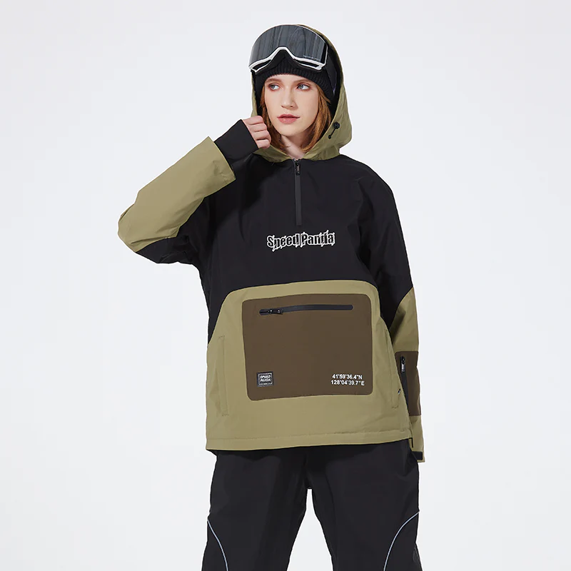 Women's SpeedPanda Mountain Unisex Alpine SummitBlast Snow Jacket - Image 3