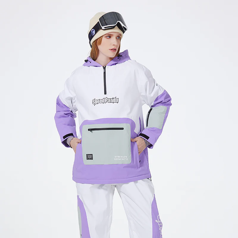 Women's SpeedPanda Mountain Unisex Alpine SummitBlast Snow Jacket - Image 5