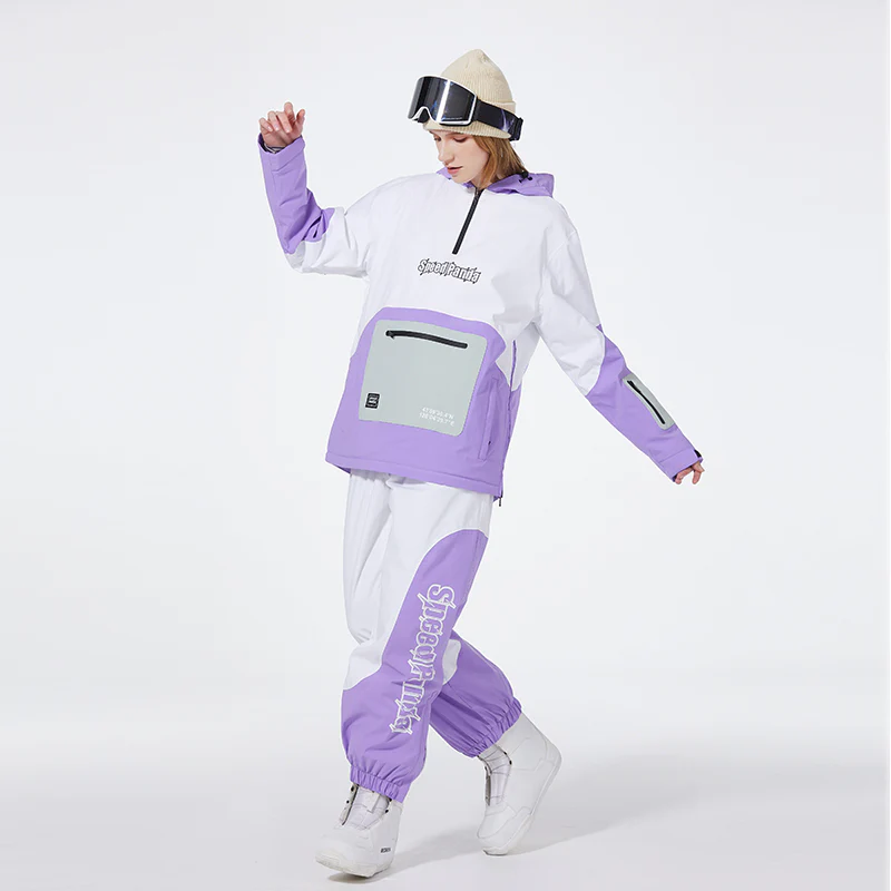 Women's SpeedPanda Mountain Unisex Alpine SummitBlast Snowsuit - Image 13