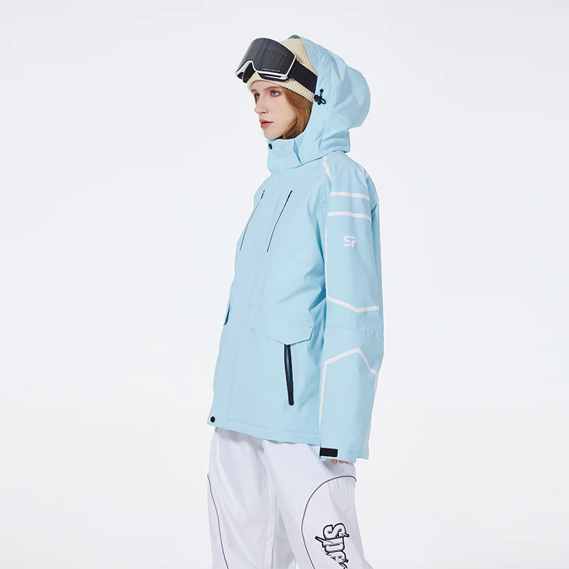 Women's SpeedPanda Mountain Unisex SnowElite Adventure Snow Jacket - Image 13