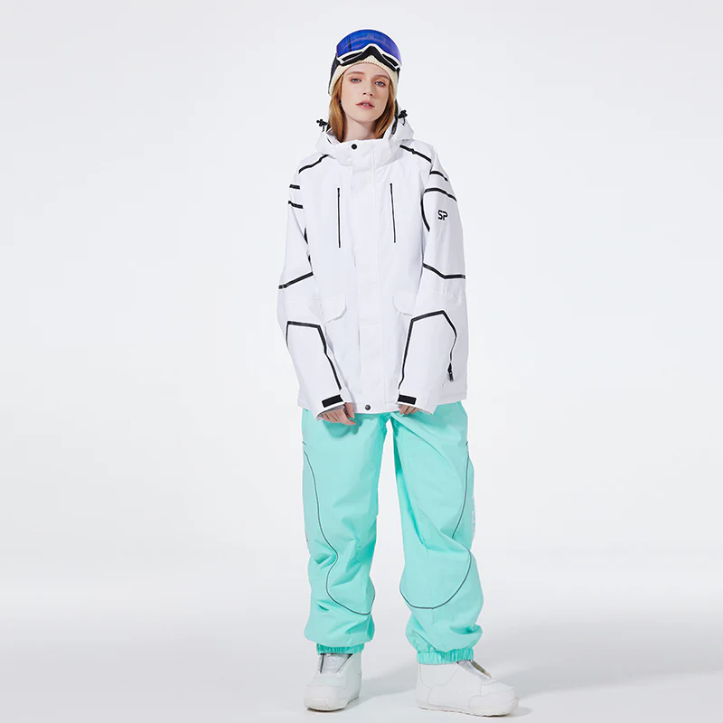 Women's SpeedPanda Mountain Unisex SnowElite Adventure Snowsuits - Image 20