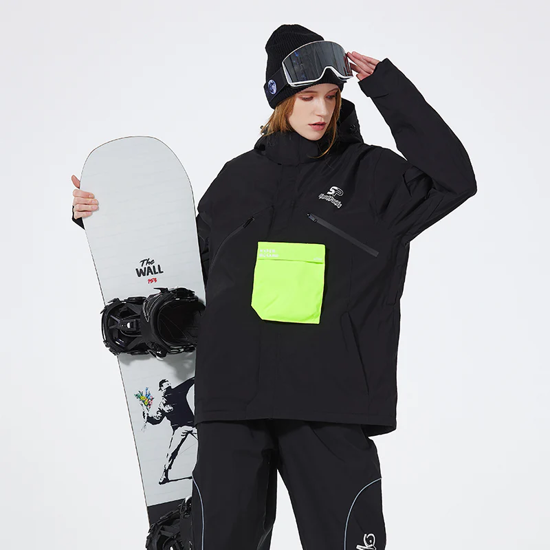 Women's SpeedPanda Unisex Alpine SnowTech Mountain Explorer Snow Jacket - Image 12