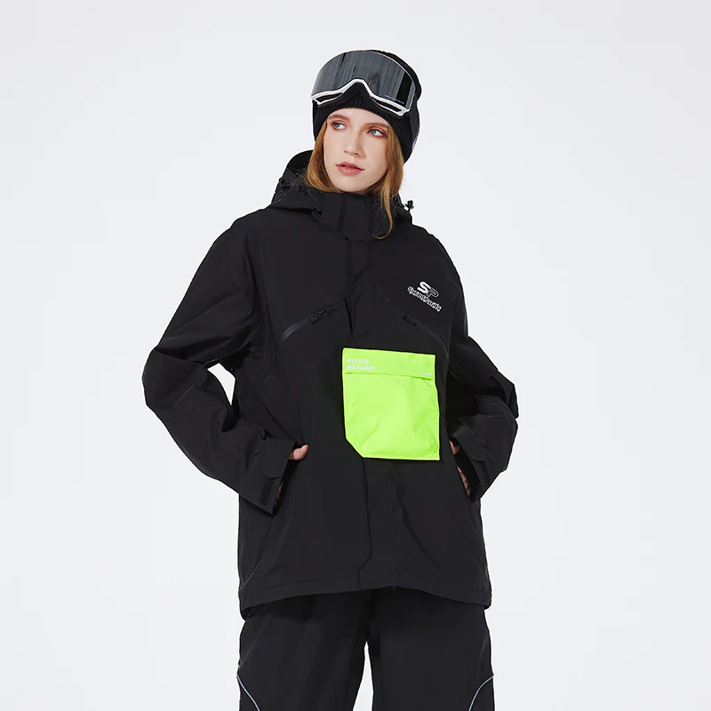 Women's SpeedPanda Unisex Alpine SnowTech Mountain Explorer Snow Jacket - Image 13