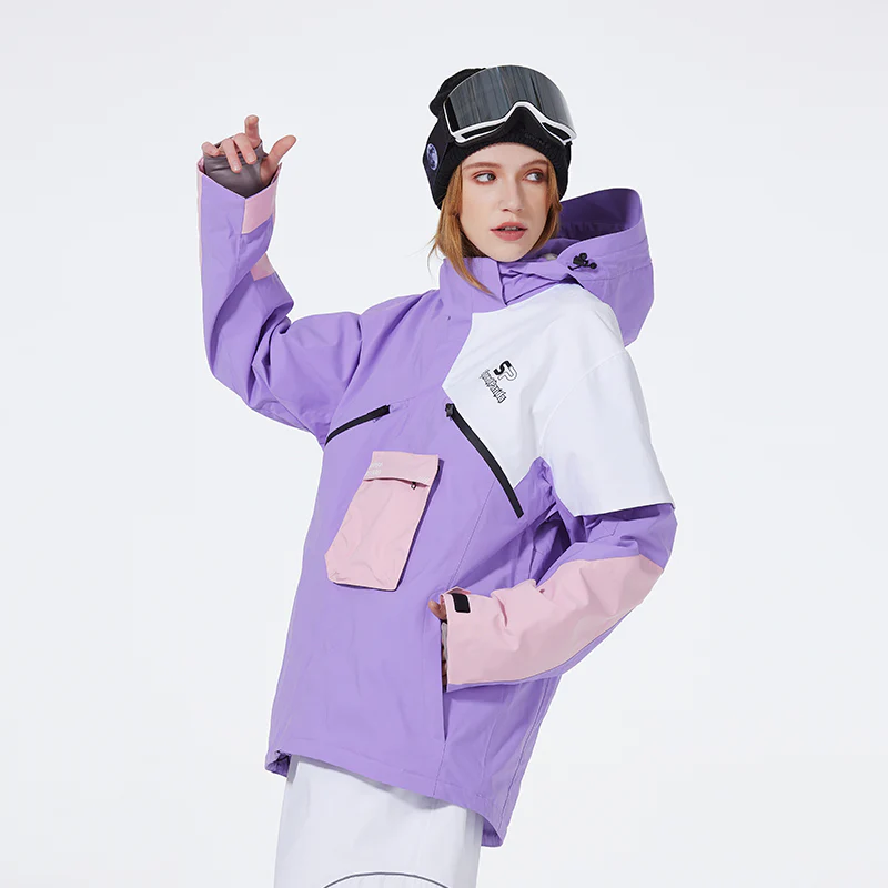Women's SpeedPanda Unisex Alpine SnowTech Mountain Explorer Snow Jacket - Image 8