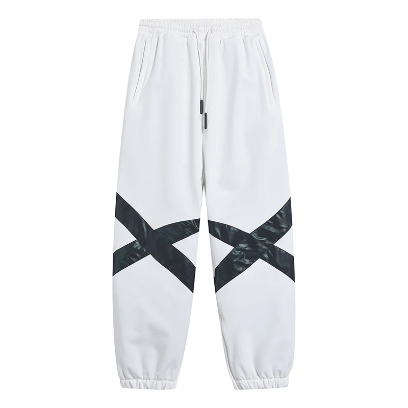 Women's Unisex Arctic Queen Glimmer Neon Light Cross X Snow Pants - Image 7