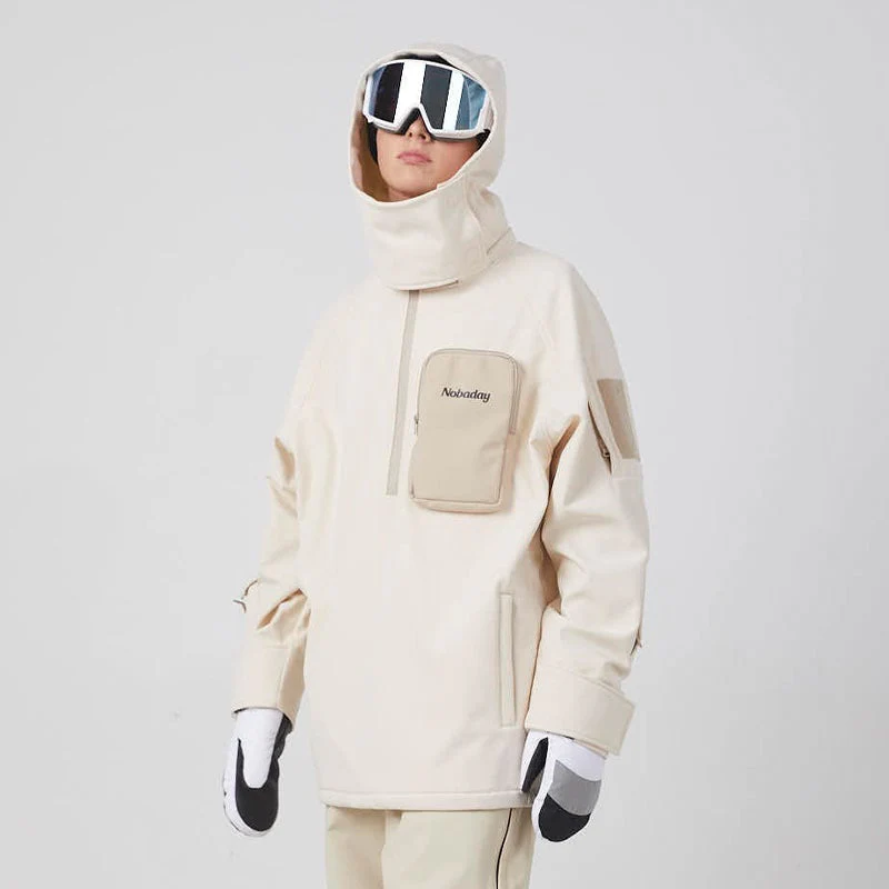 Women's Unisex Nobaday X-Summer NinJa-F Winter Snow Hoodie - Image 3