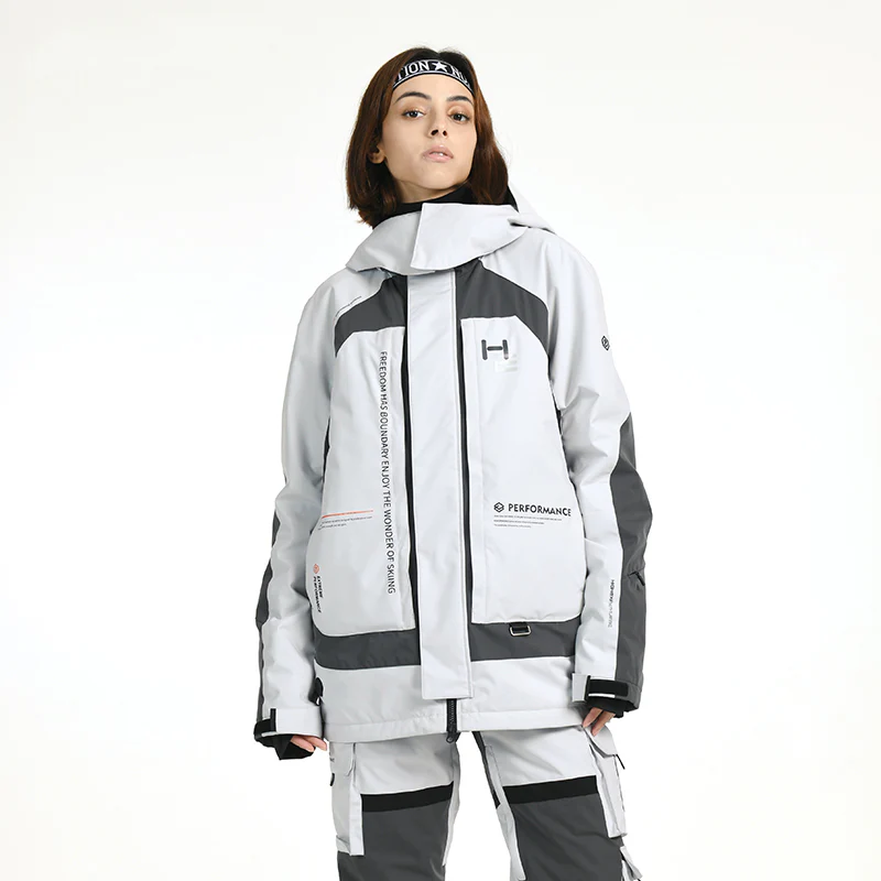 Women's Unisex Winter Ambition Heated Nasa Snow Jacket - Image 3