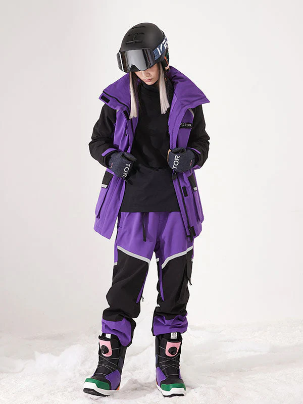 Women's Vector Mountain Defender Two Piece Snowsuit Ski Jumpsuit - Image 5
