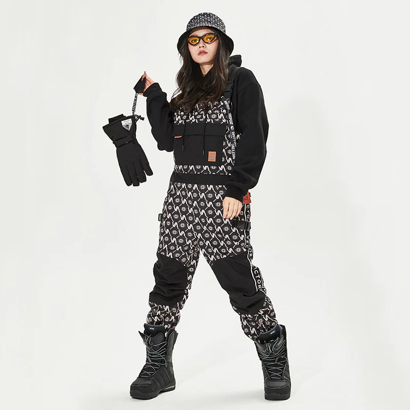 Women's Vector Mountain Queen Insulated Overalls Bib Snow Pants - Image 16