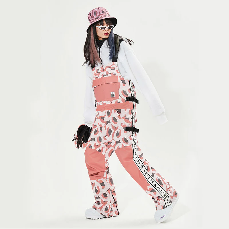Women's Vector Mountain Queen Insulated Overalls Bib Snow Pants - Image 4