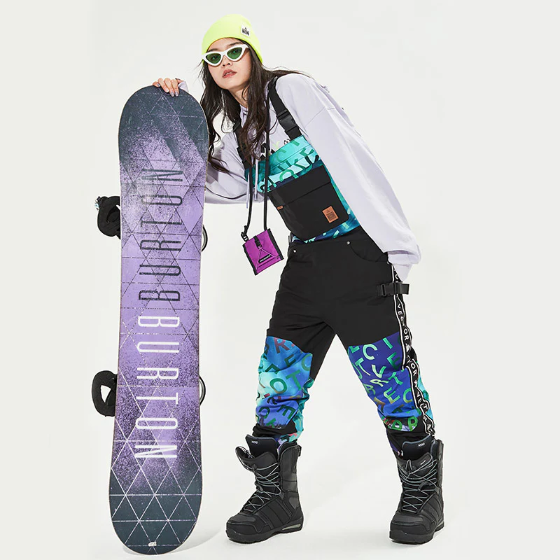 Women's Vector Mountain Queen Insulated Overalls Bib Snow Pants - Image 7