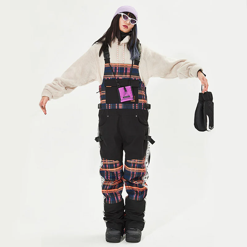 Women's Vector Mountain Queen Insulated Overalls Bib Snow Pants - Image 9