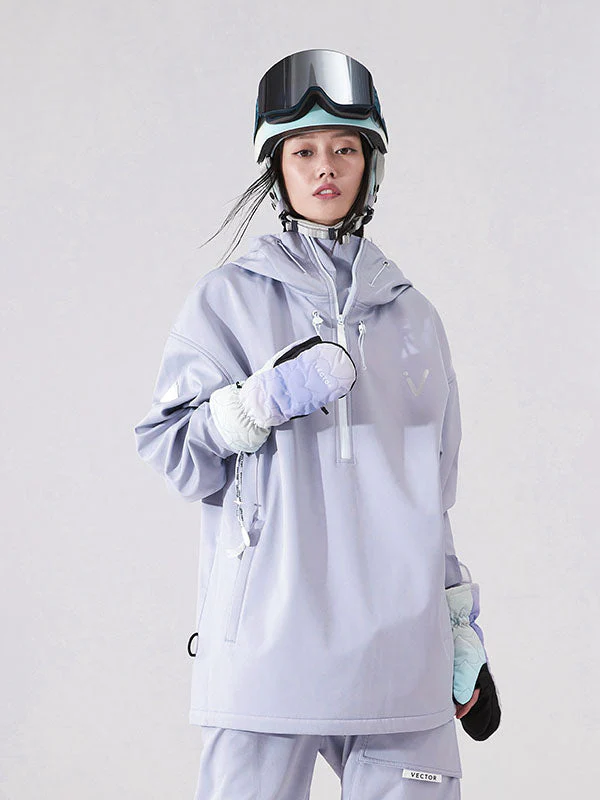 Women's Vector Mountain Crown Shell Anorak Snow Jacket - Image 5