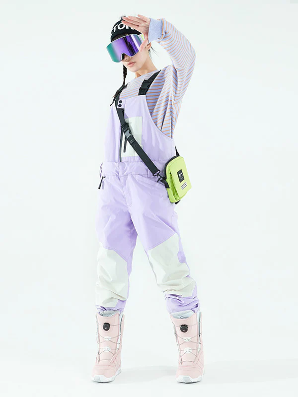 Women's Vector Winter Invitation Reflective Snow Pants Bibs - Image 6
