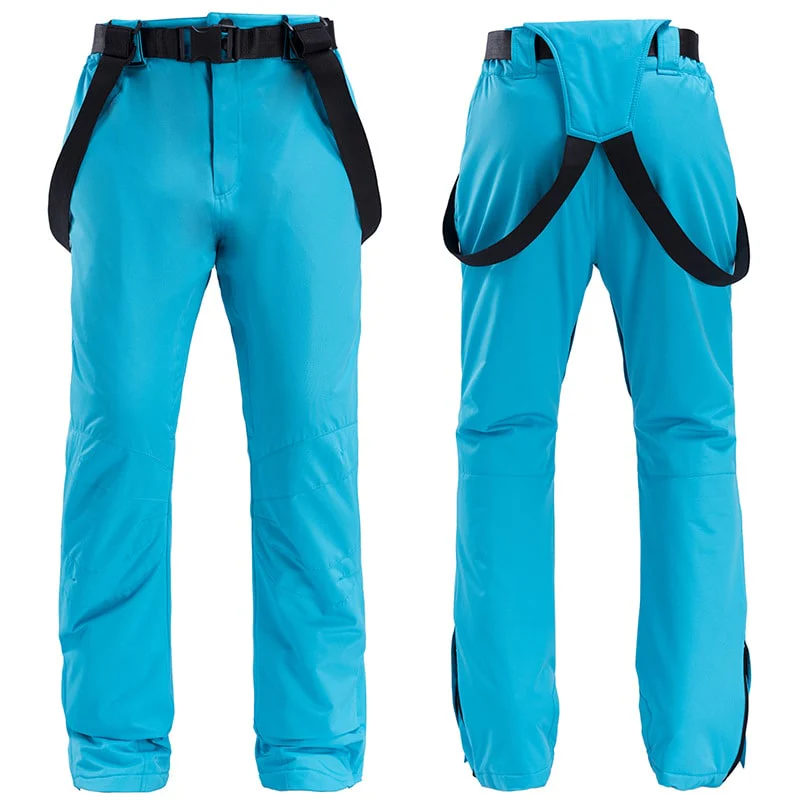 Women's Waterproof Winter Skye Outdoor Snow Pants Ski Bibs - Image 4