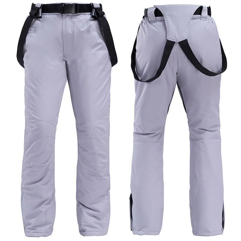 Women's Waterproof Winter Skye Outdoor Snow Pants Ski Bibs - Image 7