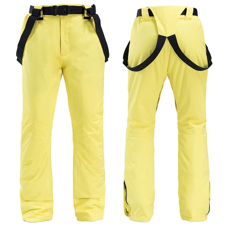 Women's Waterproof Winter Skye Outdoor Snow Pants Ski Bibs - Image 9