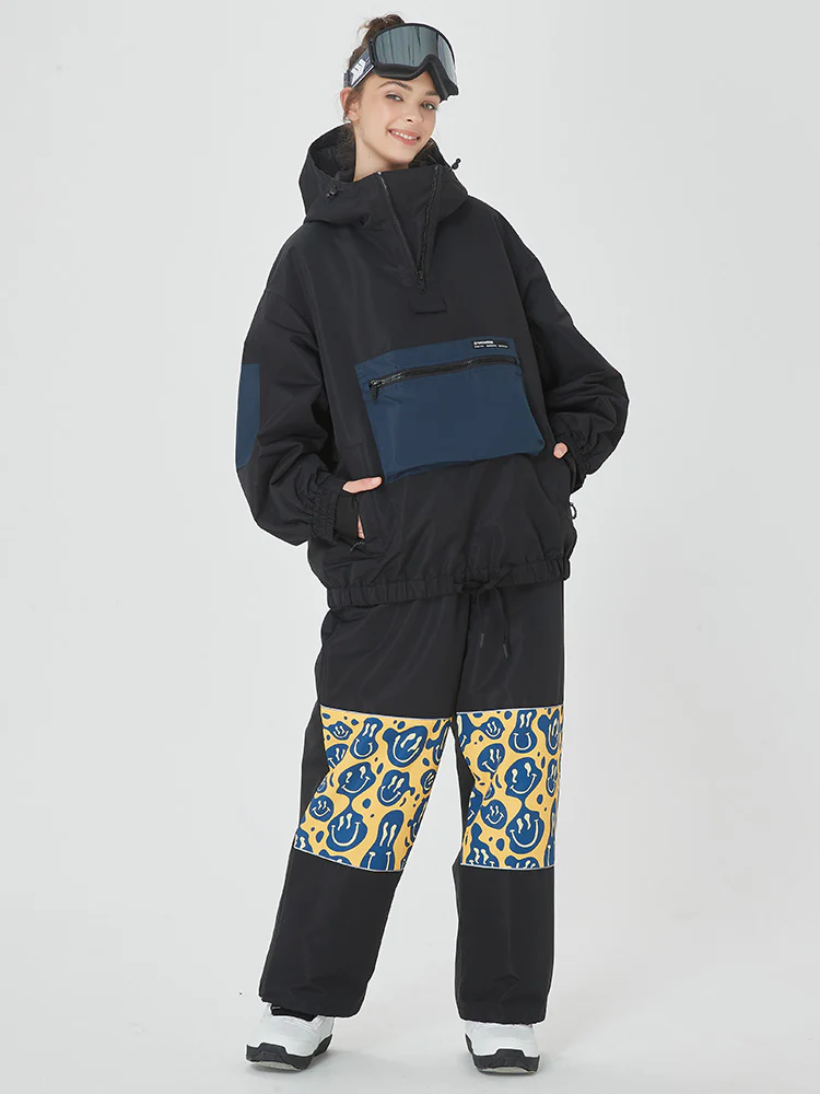 Women's Winter Baggy Snowboard Suit Prime Bomber Snow Jacket & Pants - Image 3