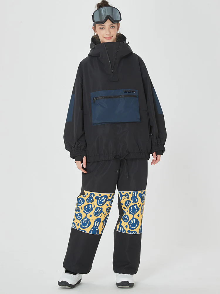 Women's Winter Baggy Snowboard Suit Prime Bomber Snow Jacket & Pants - Image 4