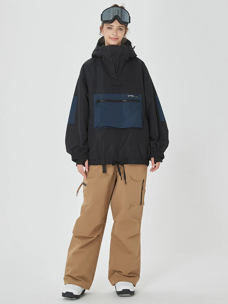 Women's Winter Bomber Snow Suit Prime Baggy Snowboard Jacket & Pants - Image 3
