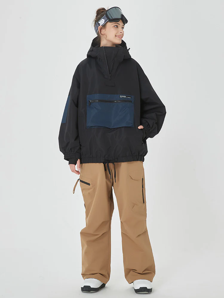 Women's Winter Bomber Snow Suit Prime Baggy Snowboard Jacket & Pants - Image 4