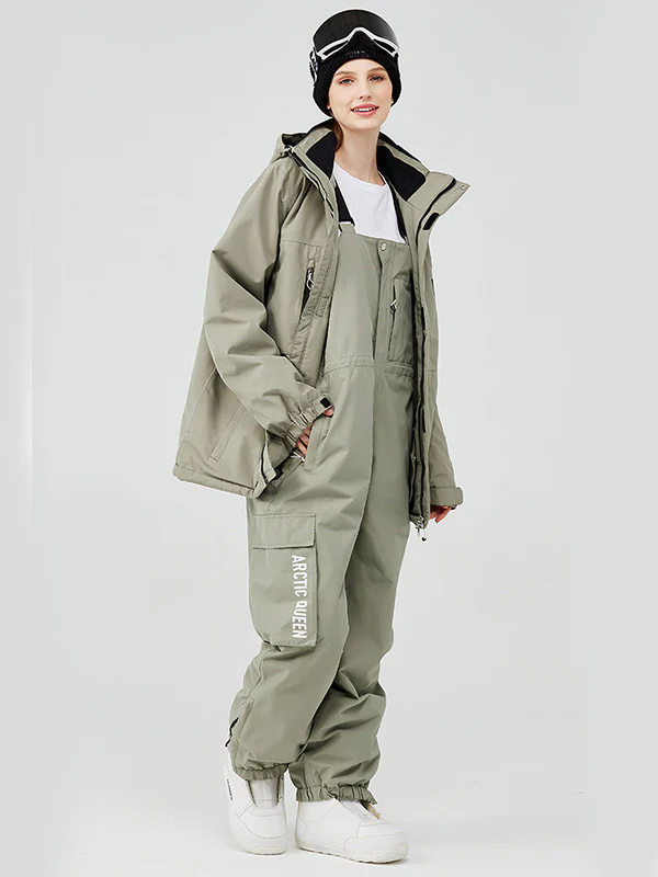 Women's Winter Mountain Queen Ski Snowboard Jacket & Pants Set - Image 3