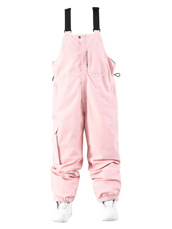 Women's Winter Slope Shredding Snowboard Pants Bibs - Image 4