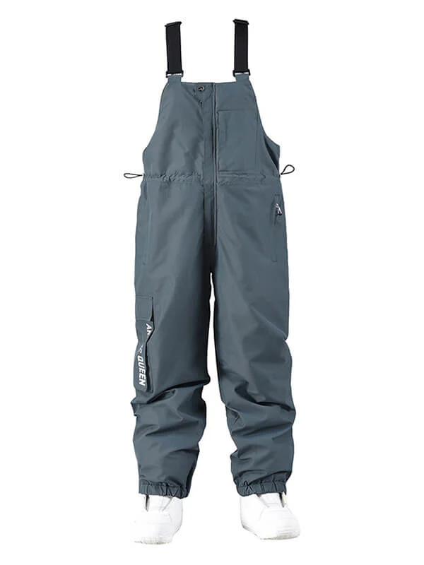 Women's Winter Slope Shredding Snowboard Pants Bibs - Image 7